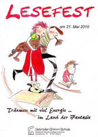 Plakat Lesefest 2010